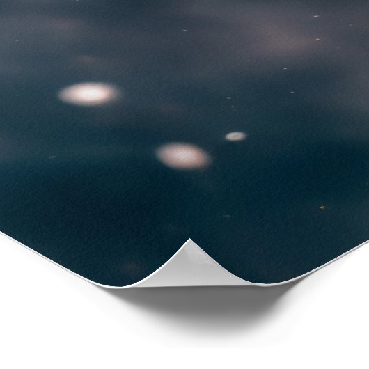 Armor Warrior Fantastische Kosmische Magisch Poster (Hoek)