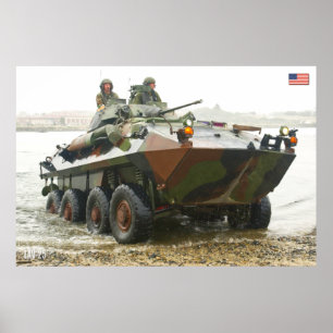 ARMORED PERSONNEL CARRIER - LAV-25 POSTER