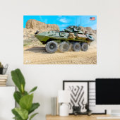 ARMORED PERSONNEL CARRIER - LAV-25 POSTER (Thuiskantoor)