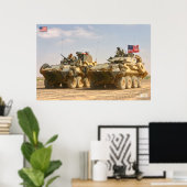 ARMORED PERSONNEL CARRIER – LAV-25 POSTER (Thuiskantoor)