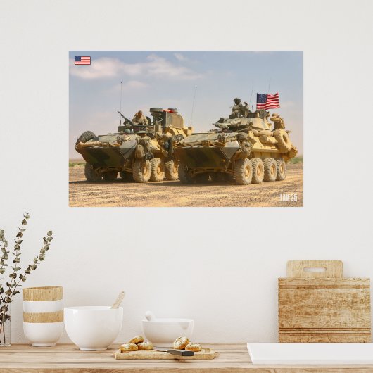 ARMORED PERSONNEL CARRIER – LAV-25 POSTER (Keuken)