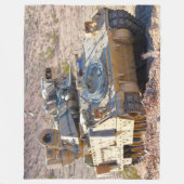 ARMORED PERSONNEL CARRIER - M2 Bradley Fleece Deken (Voorkant)