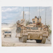 ARMORED PERSONNEL CARRIER - M2 Bradley Fleece Deken (Voorkant (Horizontaal))