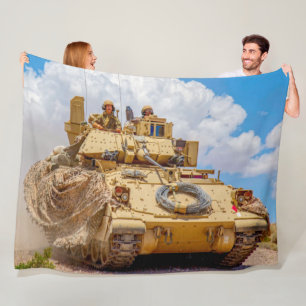 ARMORED PERSONNEL CARRIER - M2 Bradley Fleece Deken