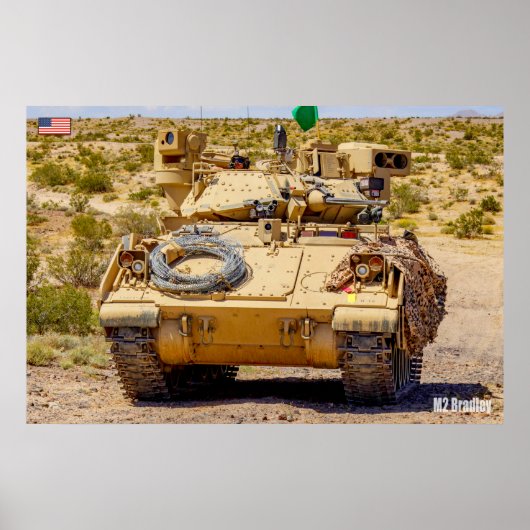 ARMORED PERSONNEL CARRIER - M2 Bradley Poster (Voorkant)