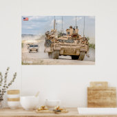 ARMORED PERSONNEL CARRIER - M2 Bradley Poster (Keuken)