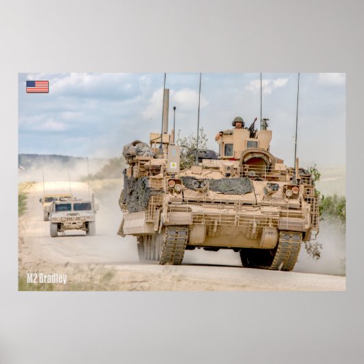 ARMORED PERSONNEL CARRIER - M2 Bradley Poster (Voorkant)