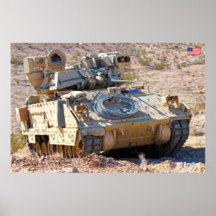 ARMORED PERSONNEL CARRIER - M2 Bradley Poster