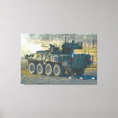 ARMORED PERSONNEL CARRIER - Stryker 32x48 Canvas Afdruk (Voorkant)