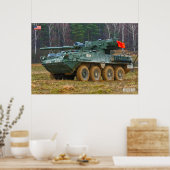 ARMORED PERSONNEL CARRIER - Stryker Poster (Keuken)