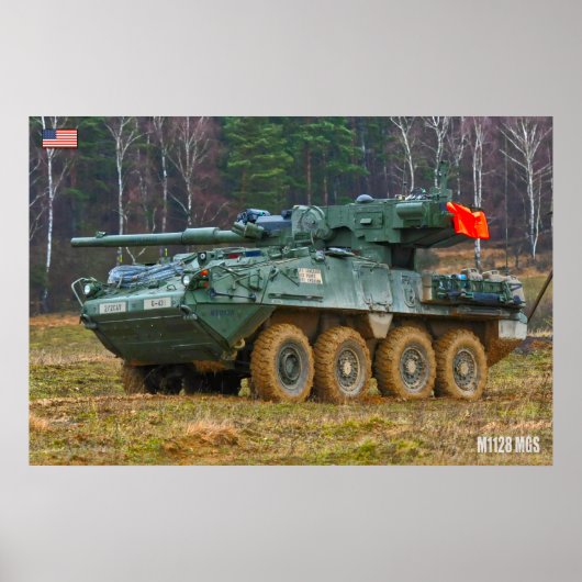 ARMORED PERSONNEL CARRIER - Stryker Poster (Voorkant)