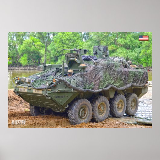ARMORED PERSONNEL CARRIER - Stryker Poster (Voorkant)