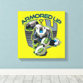 Armored Up - Omni-Kix Slapback Canvas Afdruk (Insitu (Houten vloer))