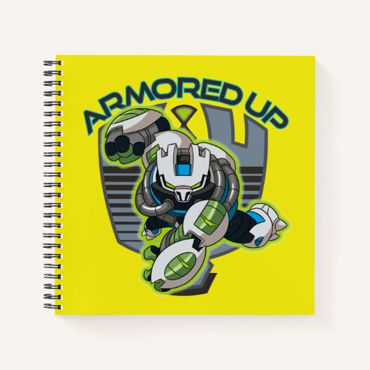 Armored Up - Omni-Kix Slapback Notitieboek (Voorkant)