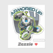 Armored Up - Omni-Kix Slapback Sticker (Vel)