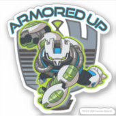 Armored Up - Omni-Kix Slapback Sticker (Voorkant)