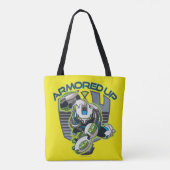 Armored Up - Omni-Kix Slapback Tote Bag (Achterkant)