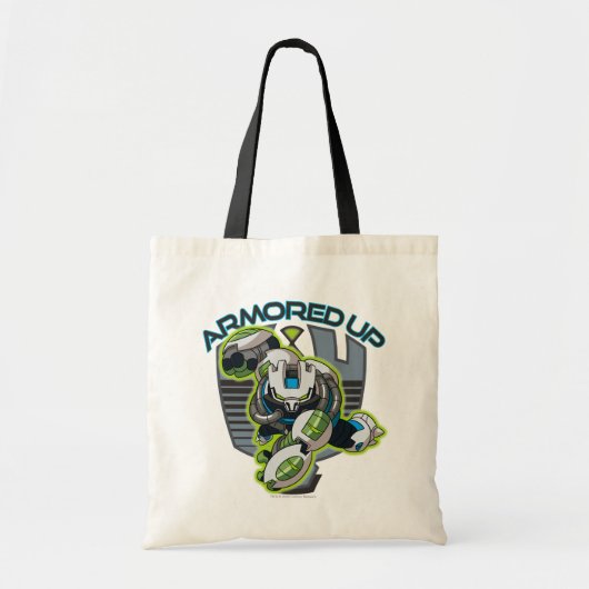 Armored Up - Omni-Kix Slapback Tote Bag (Voorkant)