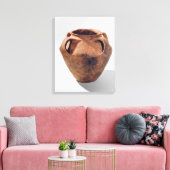 Armoricaanse biconvexe met vier handvatten canvas afdruk (Insitu (Woonkamer))