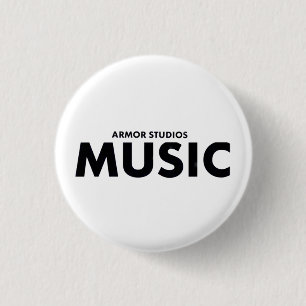 ArmorStudios Text Logo Ronde Button 3,2 Cm