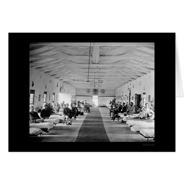 Armory Square Hospital in Washington, DC 1865 (Voorkant Horizontaal)