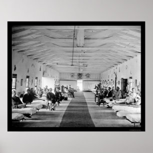 Armory Square Hospital in Washington, DC 1865 Poster