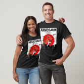 Armosaur Rex Dinosaur Funny krijgt een goed gebrok T-shirt (Unisex)