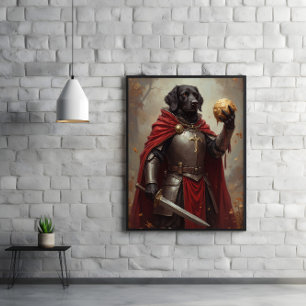 Armour, mantel, Turkije been, gouden bal Poster