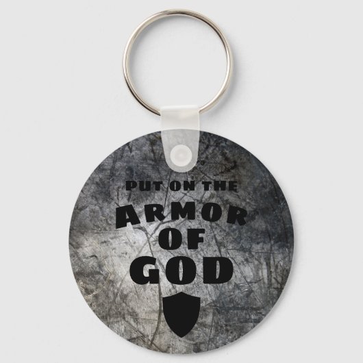 Armour of God Christelijk Religious Sleutelhanger (Achterkant)