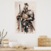 Armoured Knight Poster (Keuken)