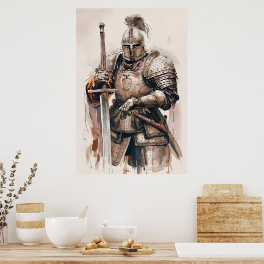 Armoured Knight Poster (Keuken)