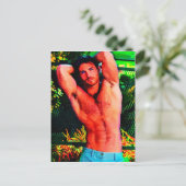 Armpits & abs briefkaart (Staand voorkant)