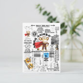 ARMSAKIMBO 2 BRIEFKAART (Staand voorkant)