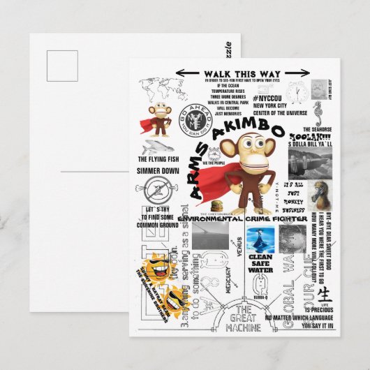 ARMSAKIMBO 2 BRIEFKAART (Voorkant / Achterkant)