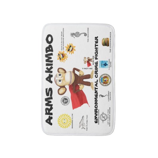 ARMSAKIMBO 2 kids Badmat (Voorkant Verticaal)