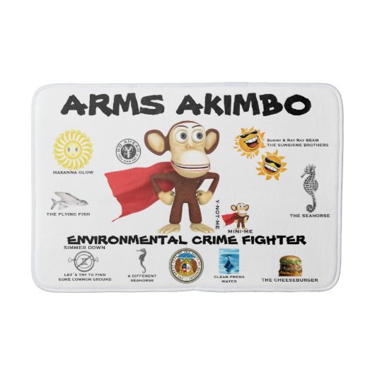 ARMSAKIMBO 2 KINDER BADMAT (Voorkant)
