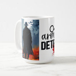 Armstoel detective koffiemok