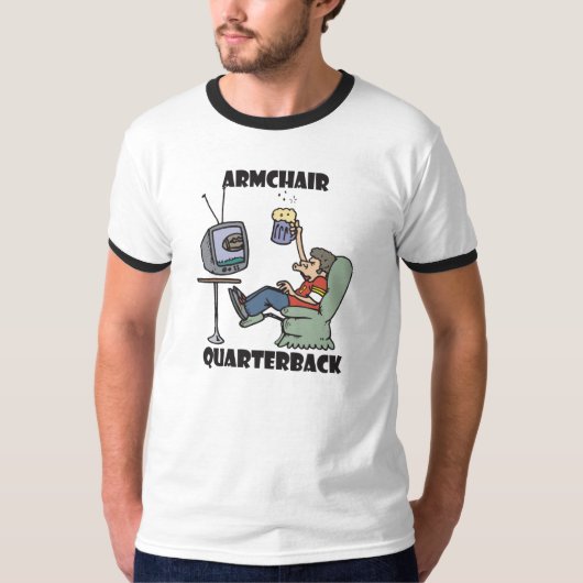 Armstoel Quarterback T-shirt (Voorkant)