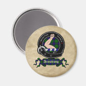 Armstrong Clan Badge Magneten (Voorkant / Achterkant)
