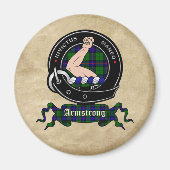 Armstrong Clan Badge Magneten (Voorkant)
