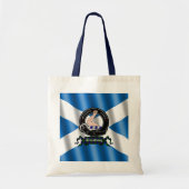 Armstrong Clan Badge Schotse Tote Bag (Voorkant)