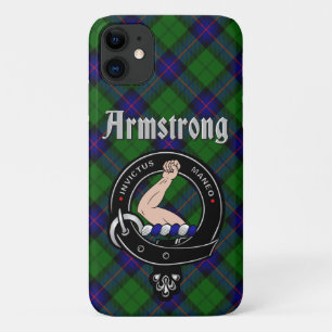 Armstrong Clan Badge & Tartan Phone Case
