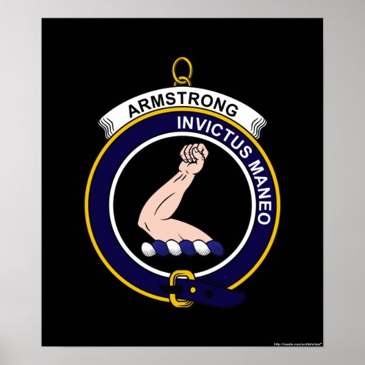 Armstrong - Clan Crest Poster (Voorkant)