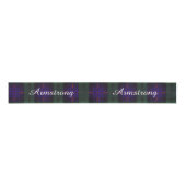 Armstrong clan Pset Scottish tartan Grosgrain Lint (Voorkant)