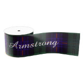 Armstrong clan Pset Scottish tartan Grosgrain Lint (Spoel)