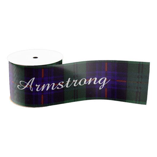 Armstrong clan Pset Scottish tartan Grosgrain Lint (Spoel)