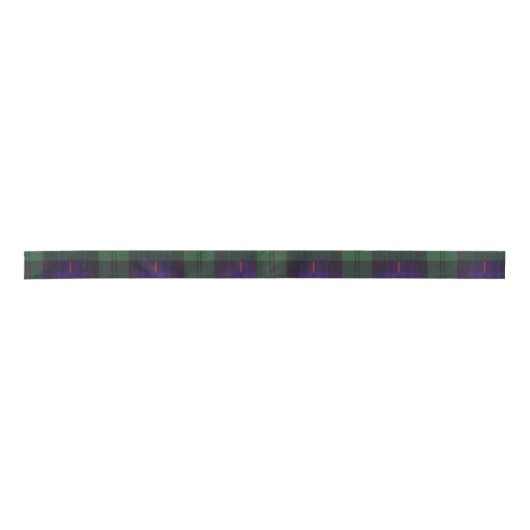 Armstrong clan Pset Scottish tartan Satijnen Lint (Voorkant)