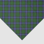 Armstrong Clan Scottish Tartan Pattern Tissuepapier (Detail)