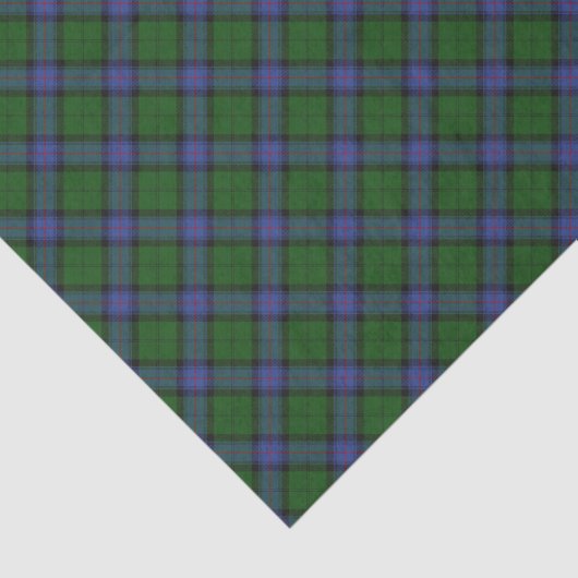 Armstrong Clan Scottish Tartan Pattern Tissuepapier (Detail)