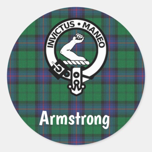 Armstrong Clan Sticker (Voorkant)